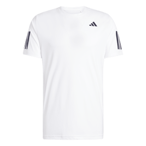 Adidas Men's Club 3 Stripe Tee -  White