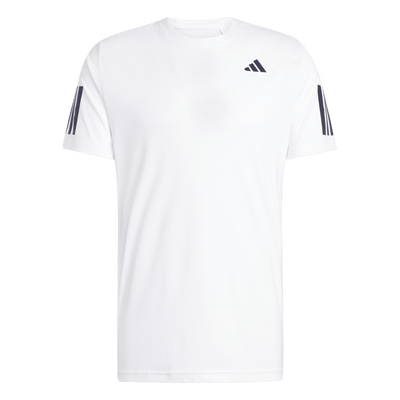 Adidas Men's Club 3 Stripe Tee -  White