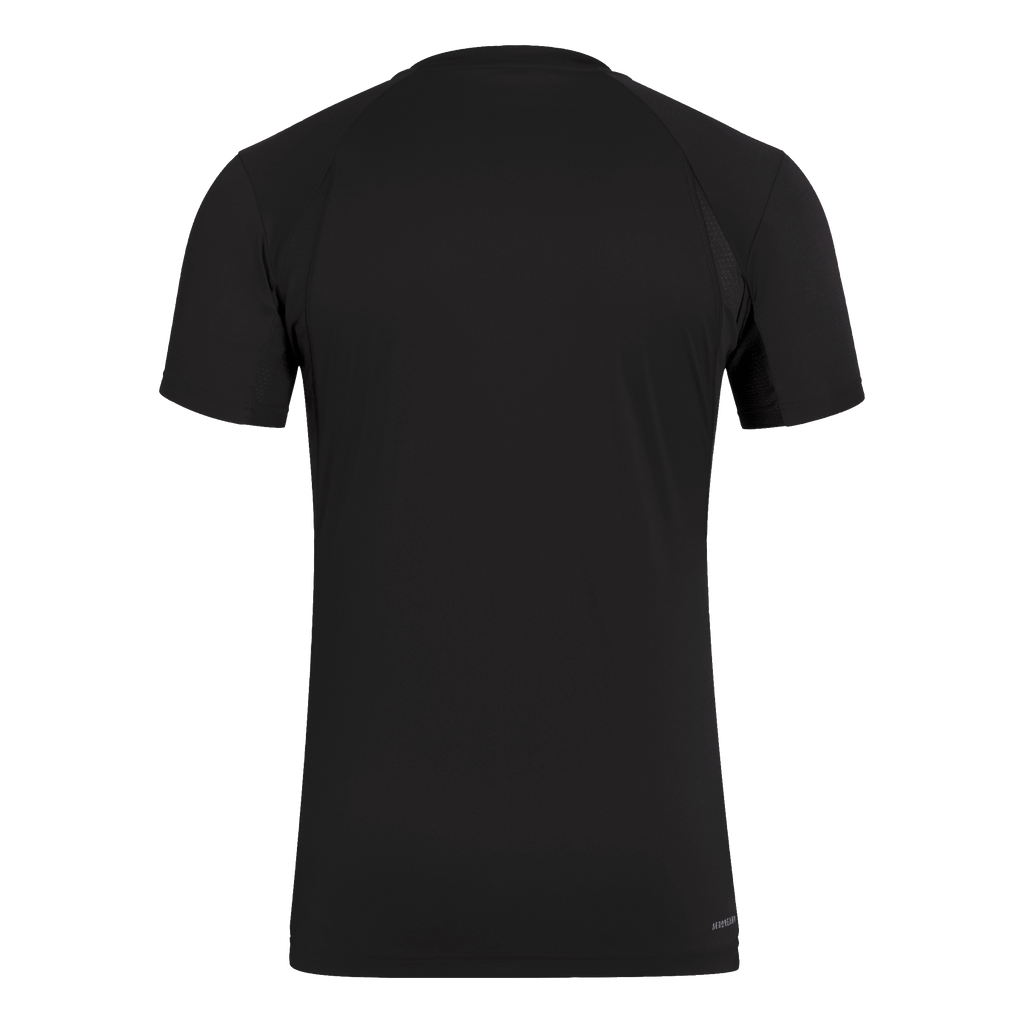 Adidas Men's Club 3 Stripe Tee -  Black