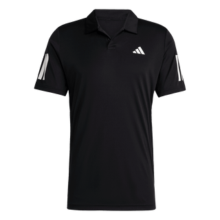 Adidas Men's Club 3 Stripe Polo - Black