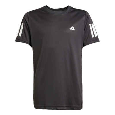 Adidas Boys' Club 3-Stripe Tee Black