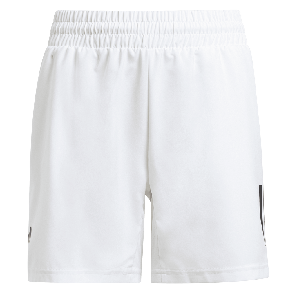 Adidas Boys' Club 3-Stripe Shorts White
