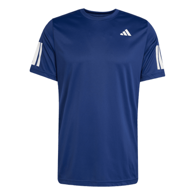 Adidas Men's Club 3 Stripe Tee -  Dark Blue
