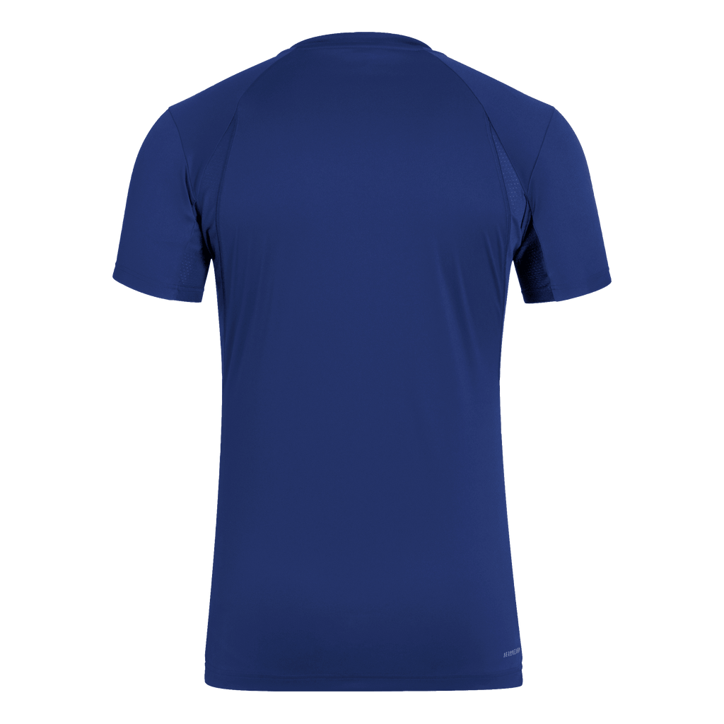 Adidas Men's Club 3 Stripe Tee -  Dark Blue