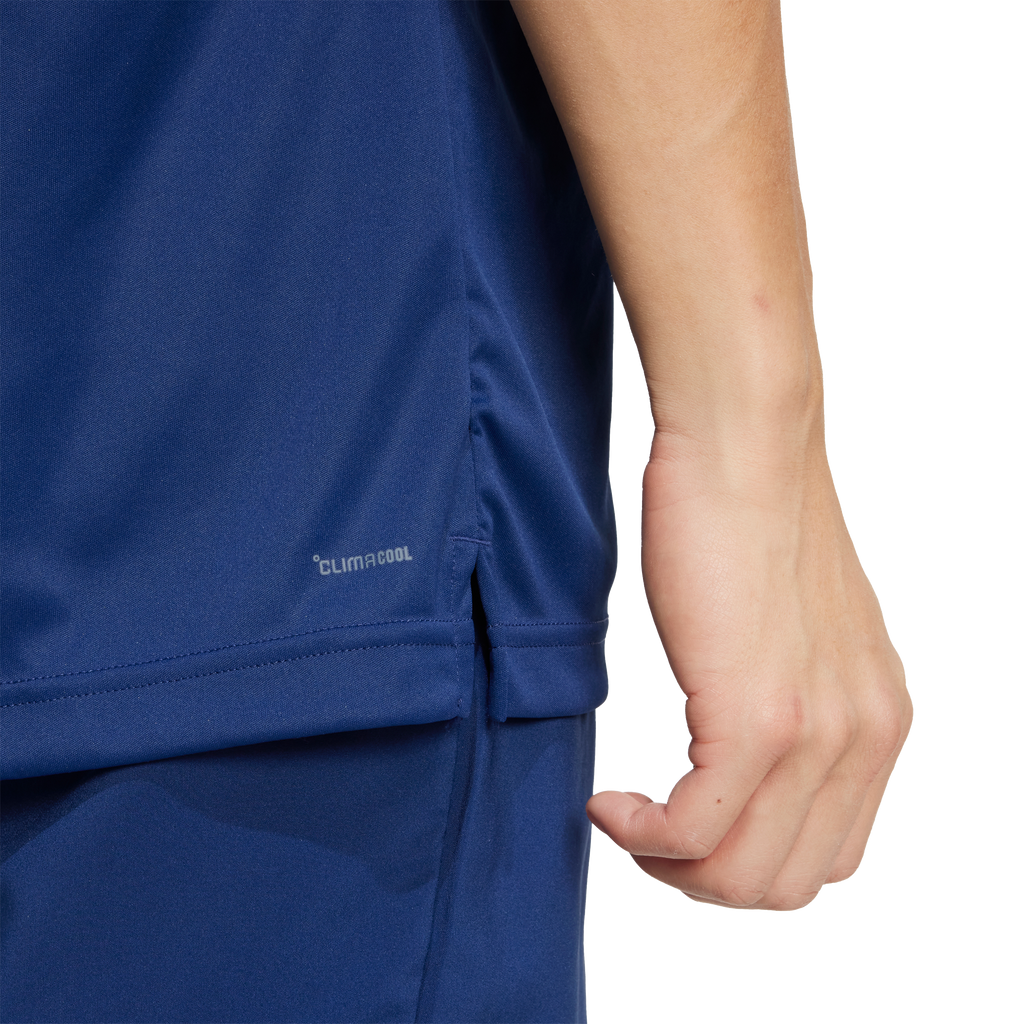 Adidas Men's Club 3 Stripe Tee -  Dark Blue