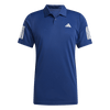 Club 3 Stripe Polo Dark Blue