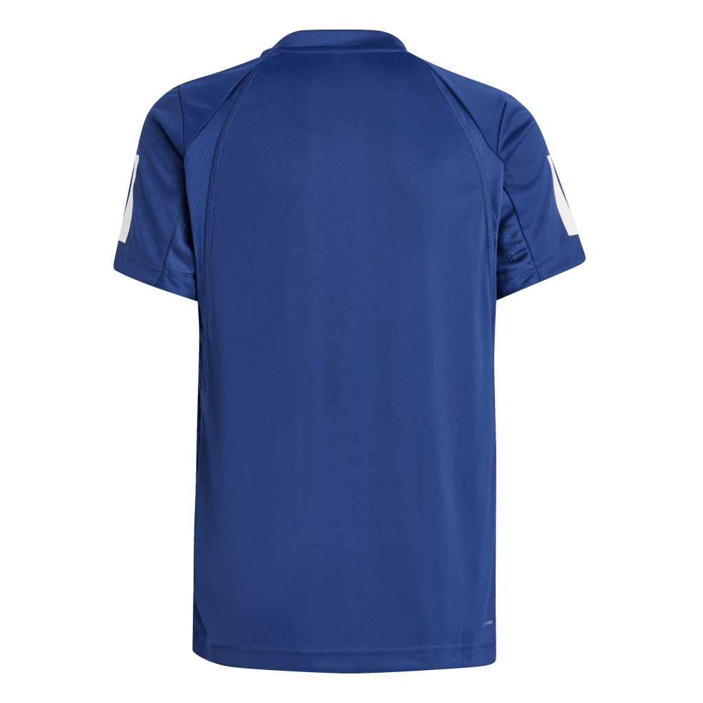 Adidas Boys' Club 3-Stripe Tee Navy