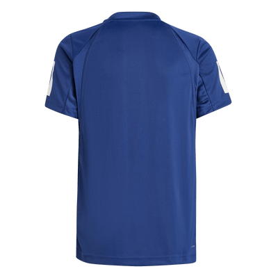 Adidas Boys' Club 3-Stripe Tee Navy