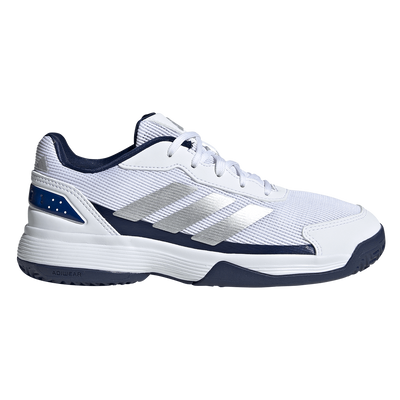 Adidas Junior Crazyquick Padel Shoes White Dark Blue