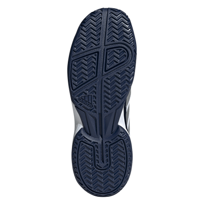 Adidas Junior Crazyquick Padel Shoes White Dark Blue