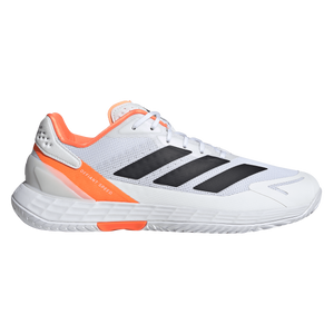 Adidas Men's Defiant Speed 2 Tennis Shoes White/Orange