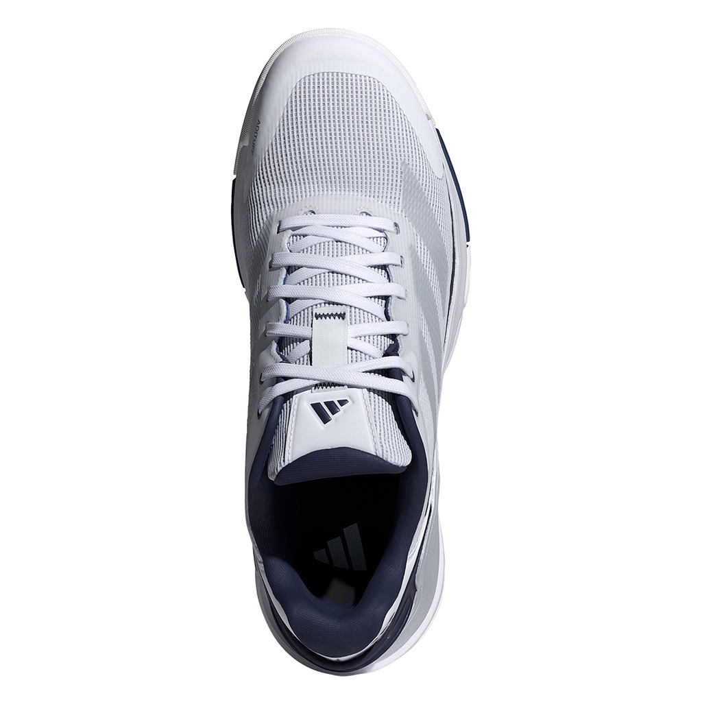 Adidas Men's Crazyquick LS Padel Shoes White Dark Blue