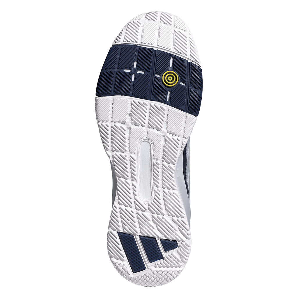 Adidas Men's Crazyquick LS Padel Shoes White Dark Blue