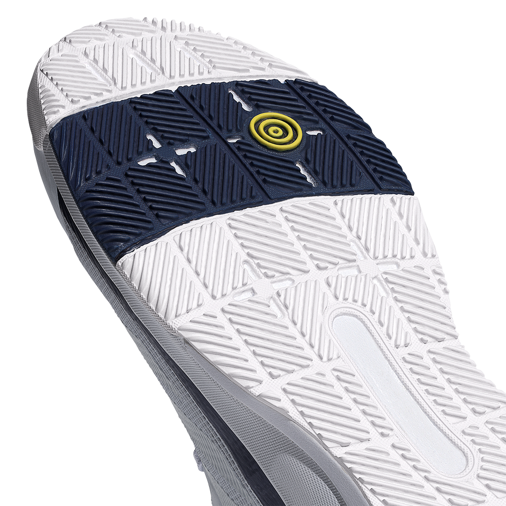 Adidas Men's Crazyquick LS Padel Shoes White Dark Blue