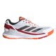 Adidas Men's Crazyquick LS Padel Shoes White Lucid Orange