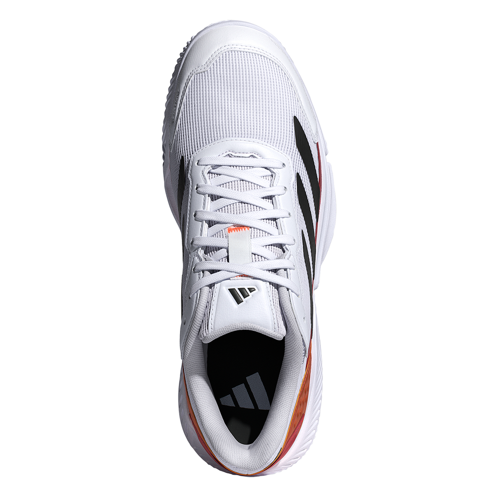Adidas Men's Courtquick Padel Shoes White Lucid Orange