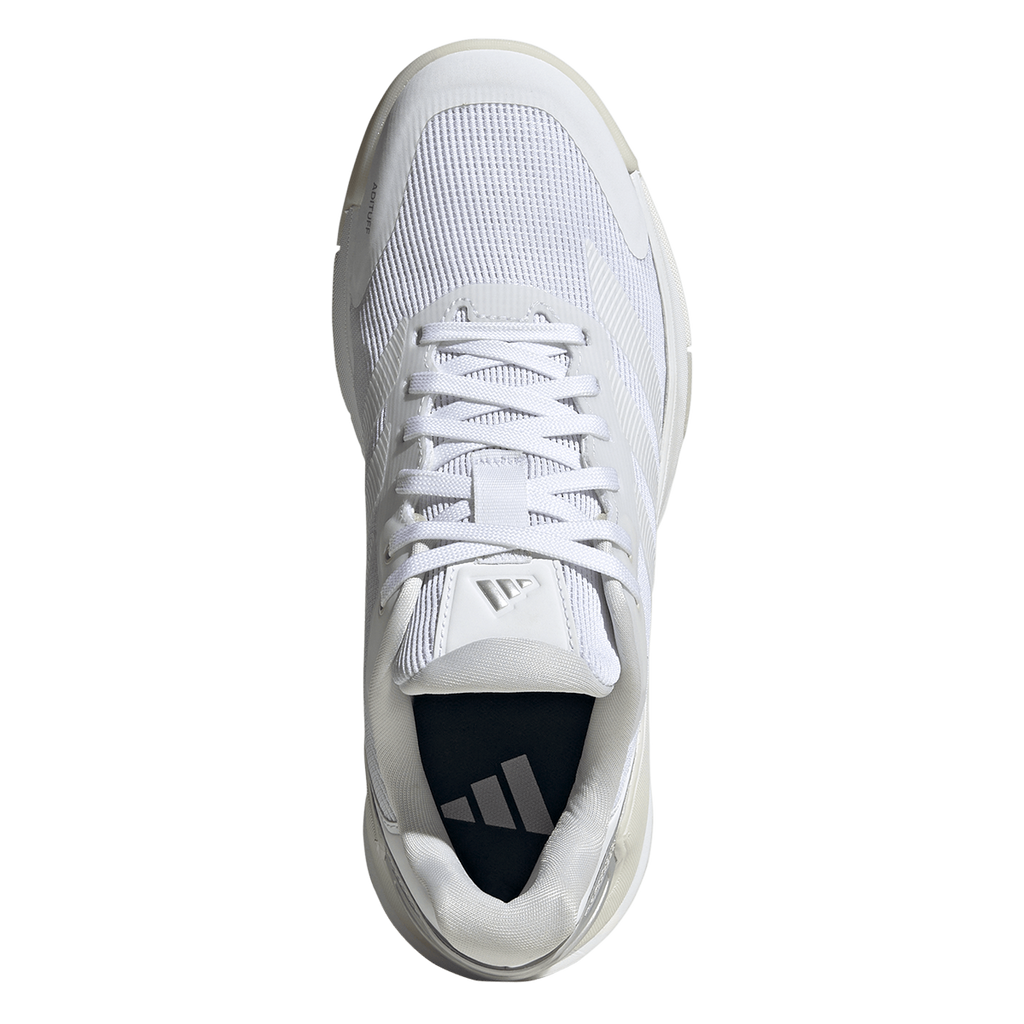 Adidas Women's Crazyquick LS Padel Shoes White Metallic