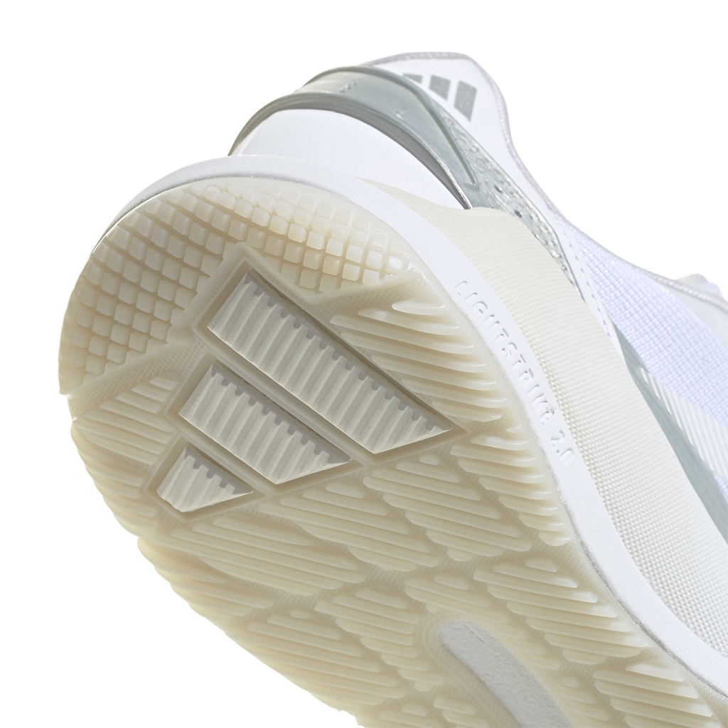 Adidas Women's Crazyquick LS Padel Shoes White Metallic