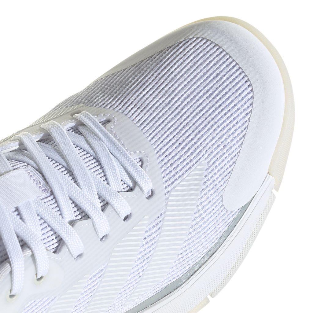 Adidas Women's Crazyquick LS Padel Shoes White Metallic