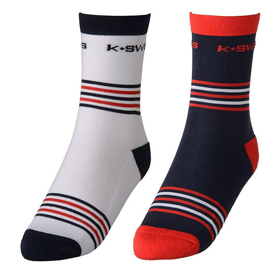 K-Swiss Men's Heritage Socks Duo Pack