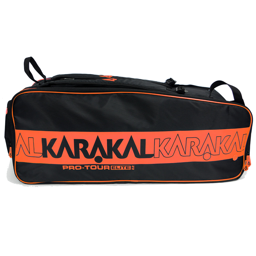 Karakal Pro Tour Elite 2.2 Racket Bag Orange