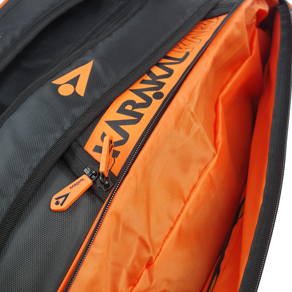 Karakal Pro Tour Comp 2.2 Racket Bag Orange