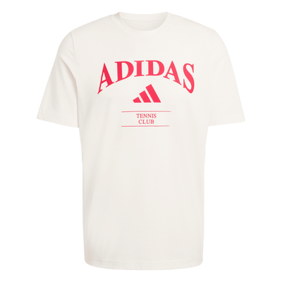 Adidas Men's Tennis Graphic T-Shirt White