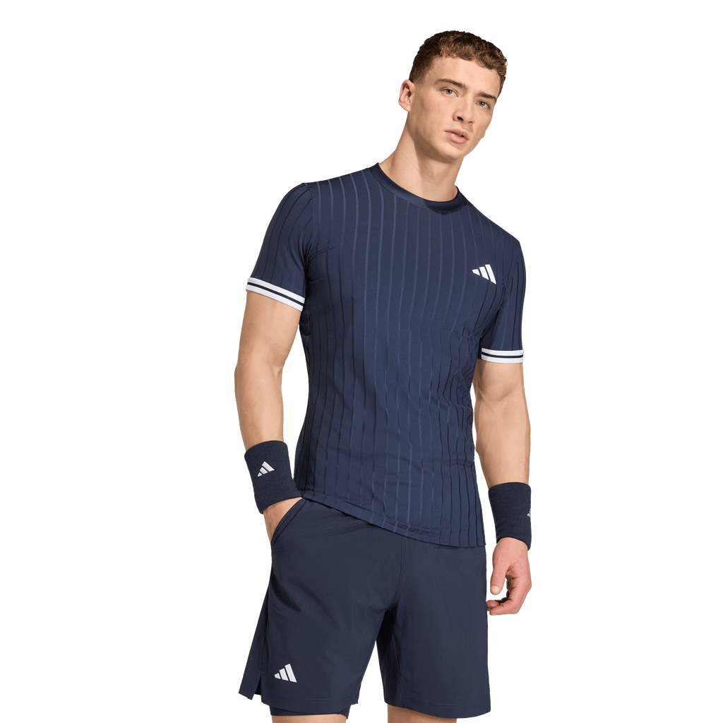 Adidas Men's Freelift Pro T-Shirt Navy