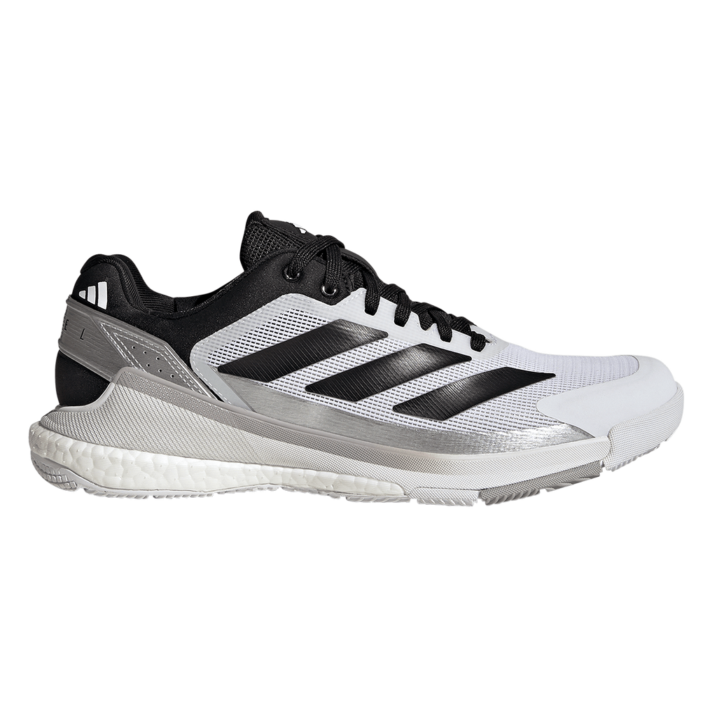 Adidas Men's Crazyquick Boost Padel Shoes White Light Grey