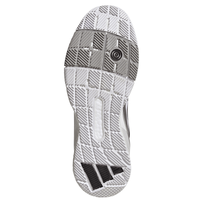 Adidas Men's Crazyquick Boost Padel Shoes White Light Grey