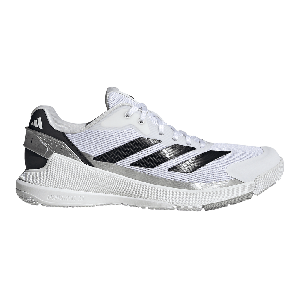 Adidas Men's Crazyquick LS Padel Shoes White Light Grey