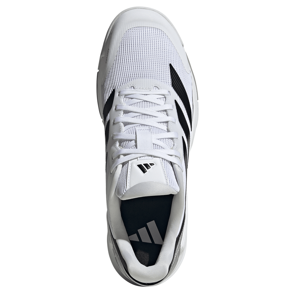 Adidas Men's Crazyquick LS Padel Shoes White Light Grey