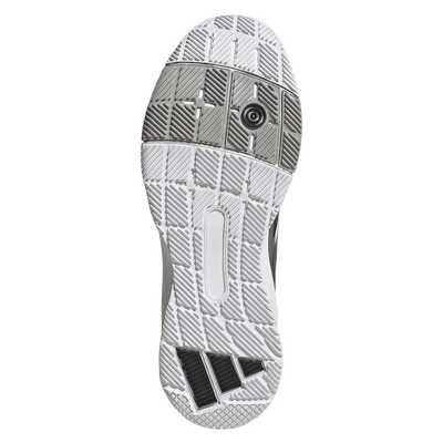Adidas Men's Crazyquick LS Padel Shoes White Light Grey