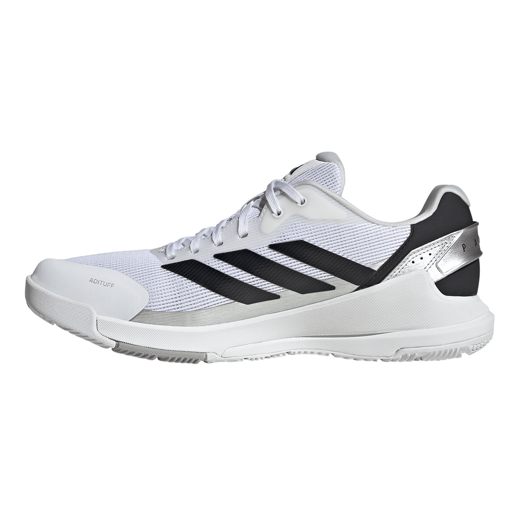 Adidas Men's Crazyquick LS Padel Shoes White Light Grey