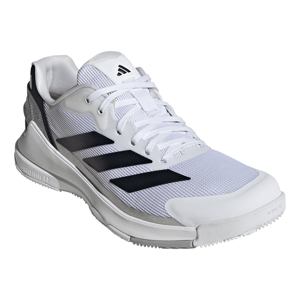 Adidas Men's Crazyquick LS Padel Shoes White Light Grey