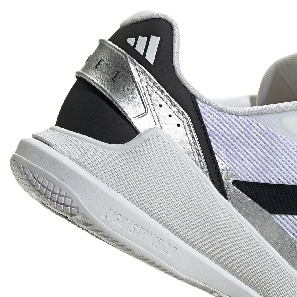 Adidas Men's Crazyquick LS Padel Shoes White Light Grey