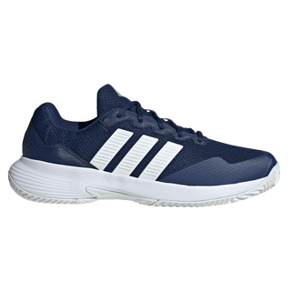 Adidas Men's GameCourt 2.0 Tennis Shoes Navy