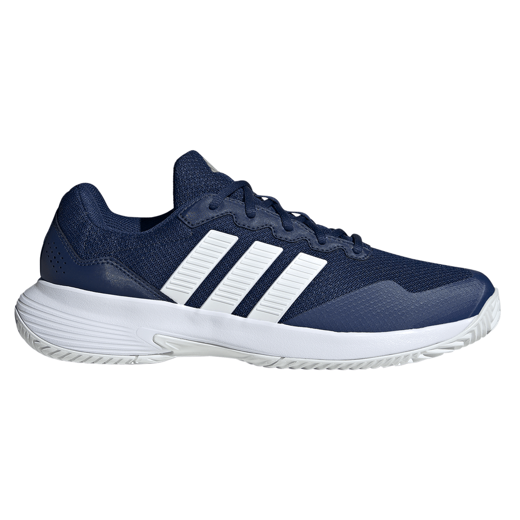 Adidas Men's GameCourt 2.0 Tennis Shoes Navy