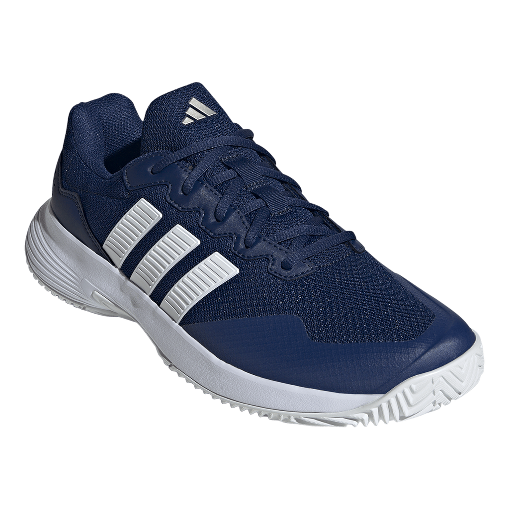 Adidas Men's GameCourt 2.0 Tennis Shoes Navy