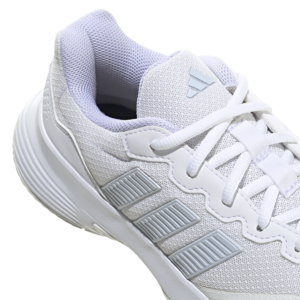 Adidas Women's GameCourt 2.0 Tennis Shoes White/Blue