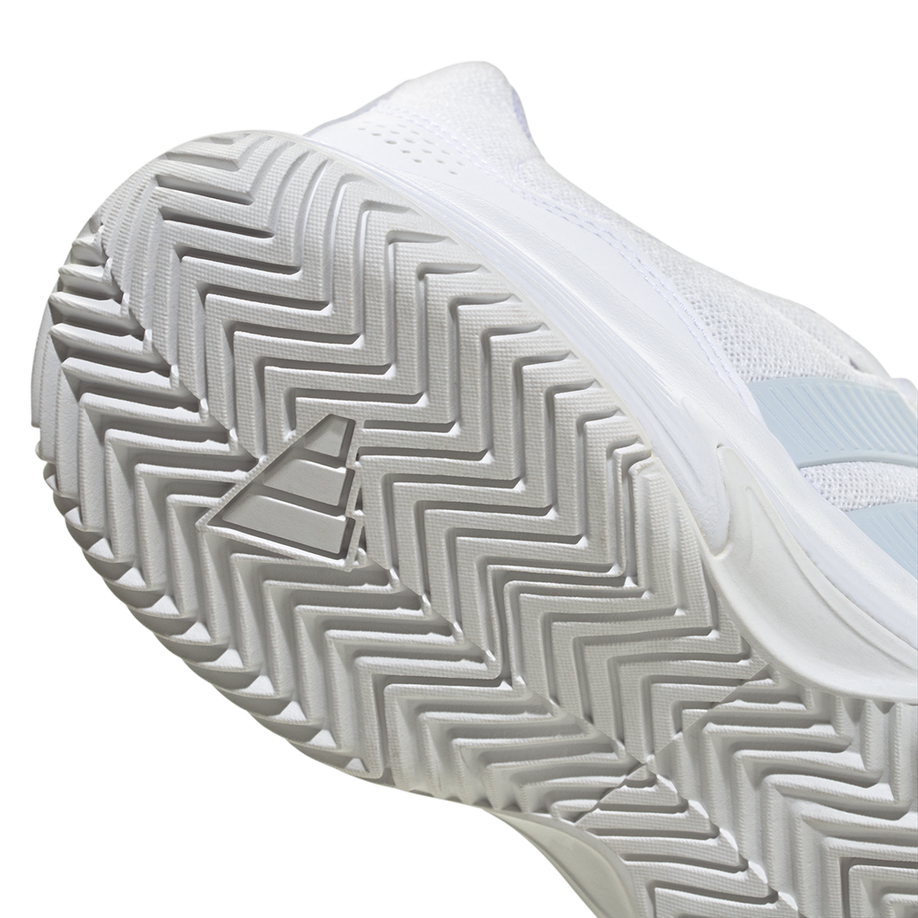 Adidas Women's GameCourt 2.0 Tennis Shoes White/Blue