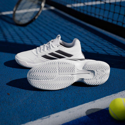 Adidas Men's GameCourt 3 Tennis Shoes White Core Black
