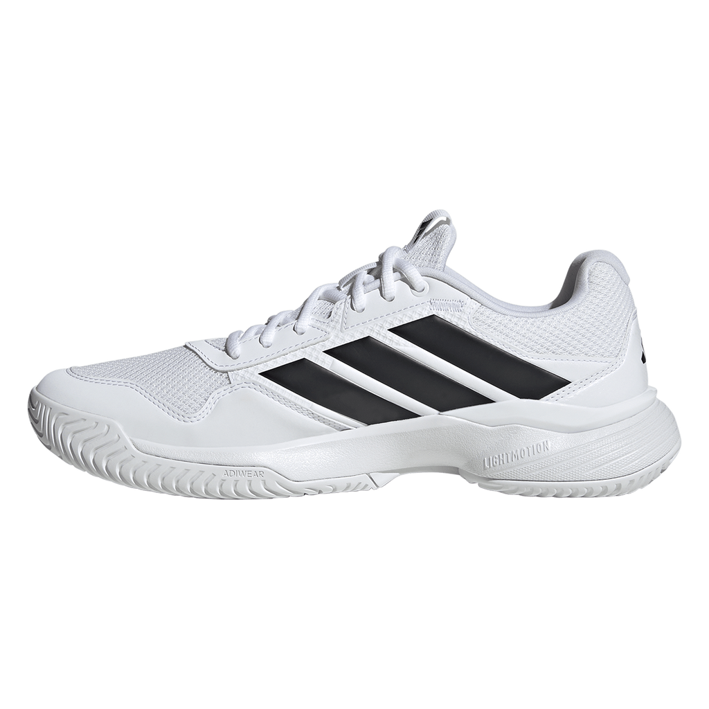 Adidas Men's GameCourt 3 Tennis Shoes White Core Black