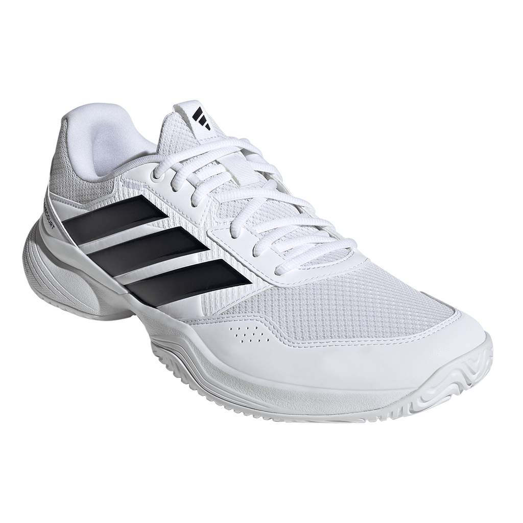 Adidas Men's GameCourt 3 Tennis Shoes White Core Black