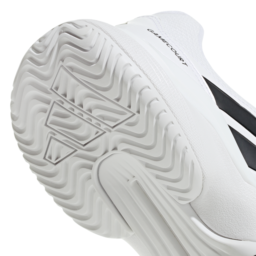 Adidas Men's GameCourt 3 Tennis Shoes White Core Black