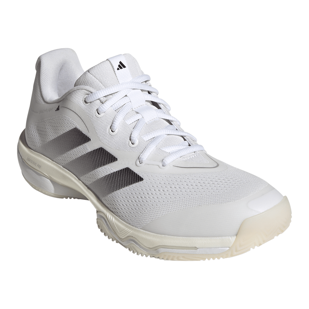 Adidas Men's Crazyflight 7 Indoor Court Shoes White Grey