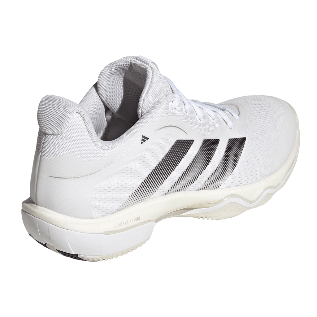 Adidas Men's Crazyflight 7 Indoor Court Shoes White Grey