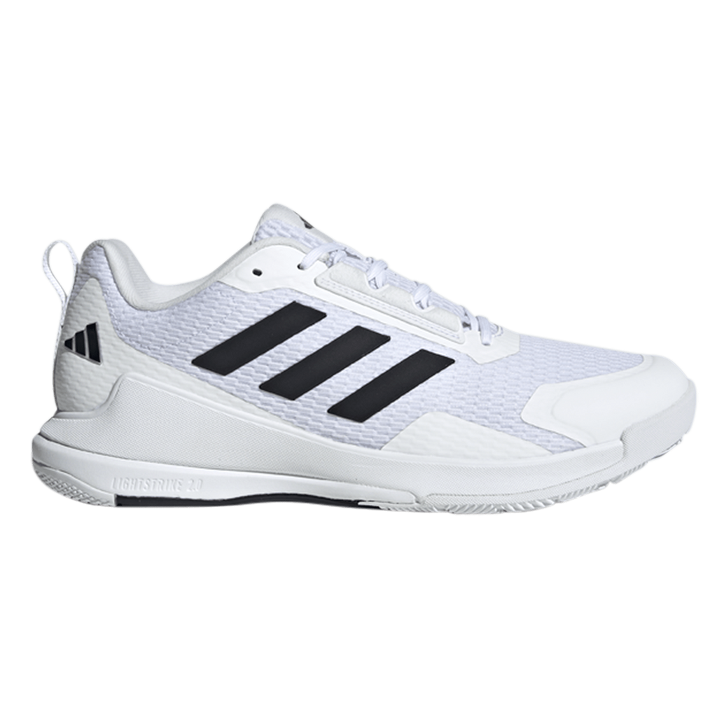 Adidas Men's Novaflight 2 Indoor Court Shoes White Black