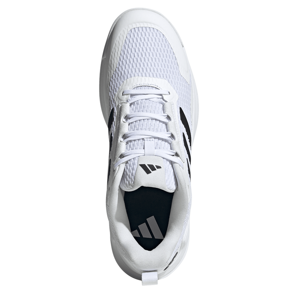 Adidas Men's Novaflight 2 Indoor Court Shoes White Black