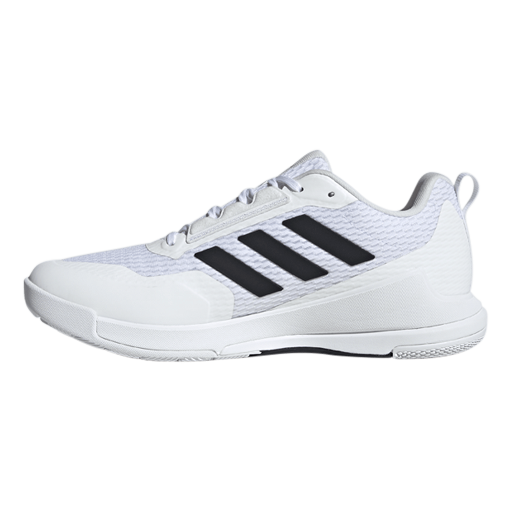Adidas Men's Novaflight 2 Indoor Court Shoes White Black